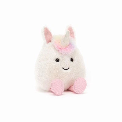 Jellycat Amuseabean Unicorn Australia | 927534FUY